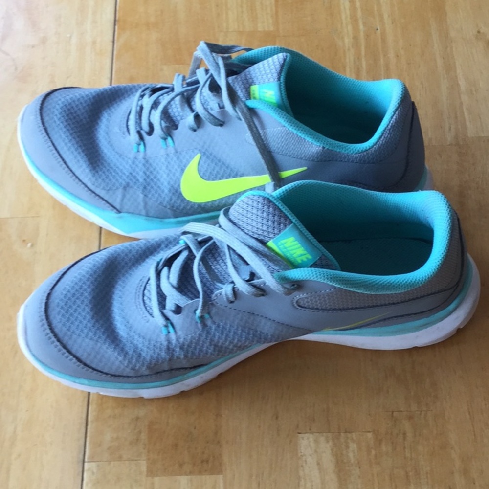 Gray Nike Running Shoes. Size 9.5